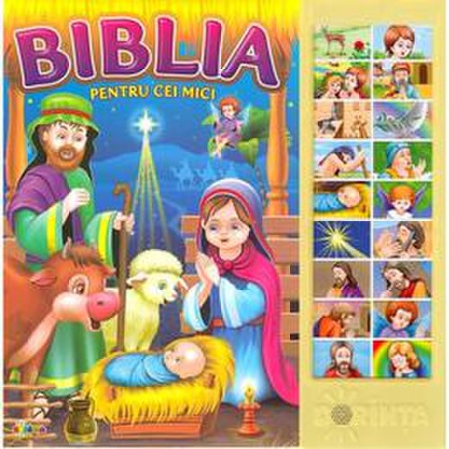 Carte cu sunete: biblia pentru cei mici, editura dorinta