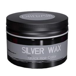 Ceara modelatoare cu pigment argintiu - dhermia crazy color silver wax quick hair color, 80ml