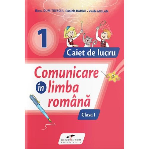 Comunicare in limba romana cls.1 caiet de lucru ed.2023 - iliana dumitrescu, editura cd press
