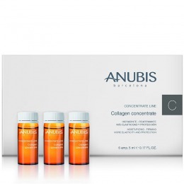 Concentrat anti-imbatranire cu colagen - anubis concentrate line collagen concentrate 6 fiole x 5 ml