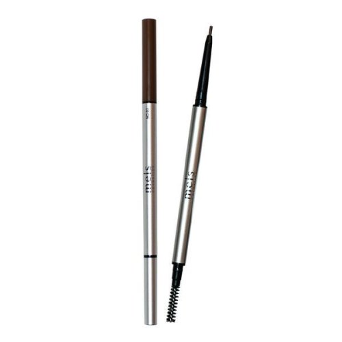 Creion pentru sprancene meis cosmetics double-pen natural eyebrow pen, chestnut, 0.1 g