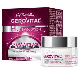 Crema anti-age intens restructuranta - gerovital h3 evolution anti-aging intense restructuring cream, 50ml