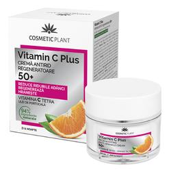 Crema antirid regeneratoare 50+ vitamin c plus cosmetic plant, 50ml