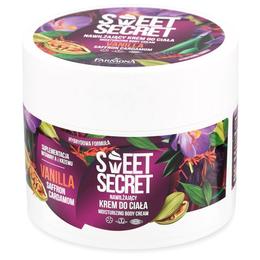 Crema hidratanta de corp cu vanilie si sofran - farmona sweet secret moisturizing body cream vanilla   saffron, 200ml