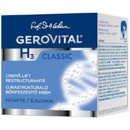 Crema lift restructuranta de noapte - gerovital h3 classic restructuring lift cream, 50ml