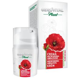 Crema microderm-abraziune - gerovital plant microderm-abrasion cream, 30ml