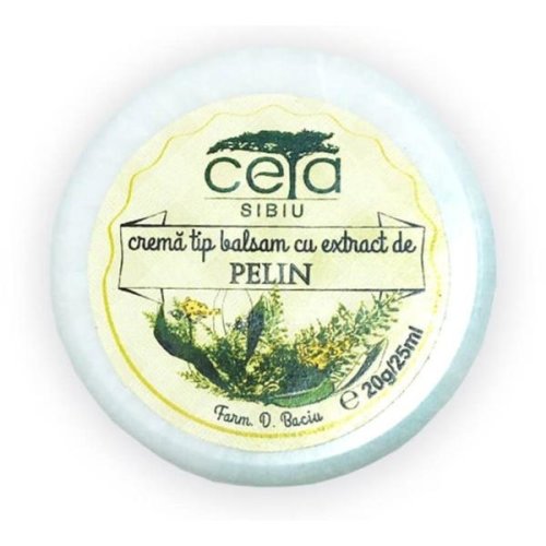 Crema tip balsam cu extract de pelin - ceta sibiu, 20 g/ 25 ml