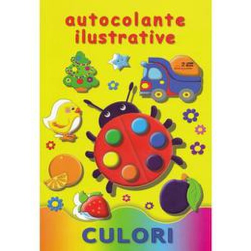 Culori. autocolante ilustrative, editura biblion