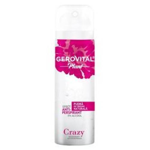 Deodorant antiperspirant gerovital plant - crazy, 150ml