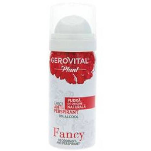 Deodorant antiperspirant gerovital plant - fancy, 40ml