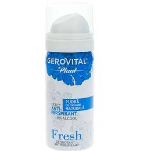 Deodorant antiperspirant gerovital plant - fresh, 40ml