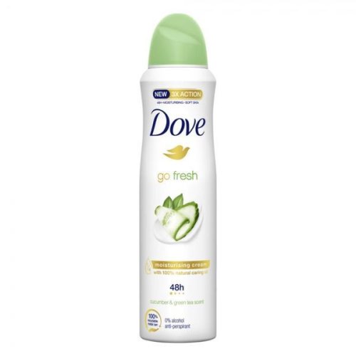 Deodorant antiperspirant spray, dove, go fresh cucumber   green tea 48 h, 250 ml