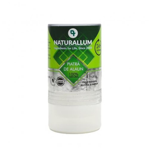 Deodorant pentru femei piatra de alaun, naturallum 120 g