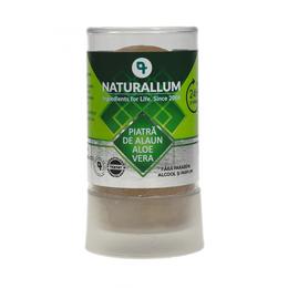 Deodorant piatra de alaun cu aloe vera naturallum, 120 g