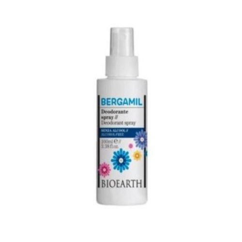 Deodorant spray cu piatra de alaun bergamil, - bioearth 100ml 