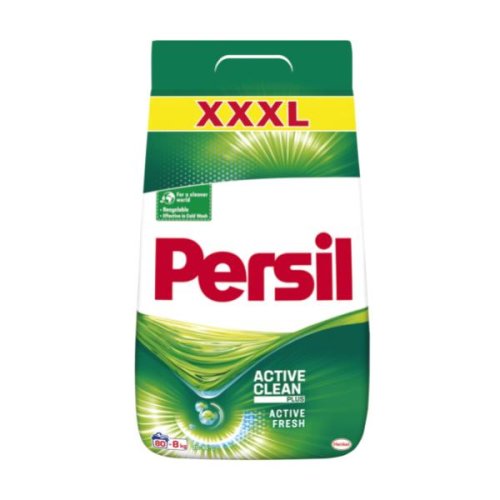 Detergent pudra automat pentru rufe - persil xxxl regular active clean plus active fresh, 8000 g