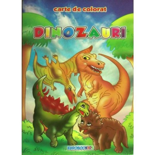 Dinozauri a5 - carte de colorat, editura eurobookids