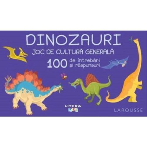 Dinozauri. joc de cultura generala. 100 de intrebari si raspunsuri, editura litera