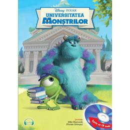 Disney pixar - universitatea monstrilor + cd (lectura: florian ghimpu), editura litera