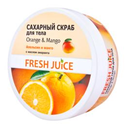 Exfoliant de corp portocala si mango fresh juice, 225ml