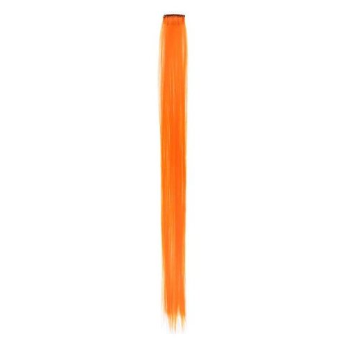 Extensie de par cu clips lucy style 2000, culoare portocaliu, 50 x 4 cm