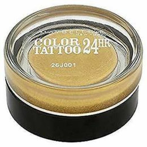 Fard de pleoape maybelline ny color tattoo 24h 24k gold, 4 g