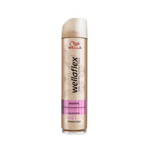 Wella Professionals Fixativ fara parfum cu fixare puternica - wella wellaflex hairspray sensitive strong hold, 250 ml