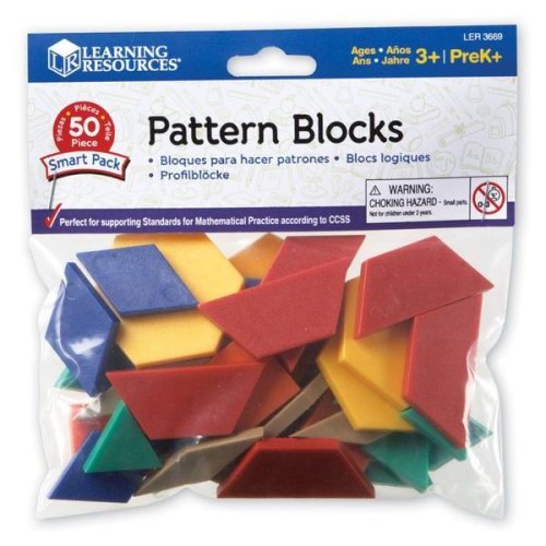 Learning Resources Forme geometrice - 50 piese