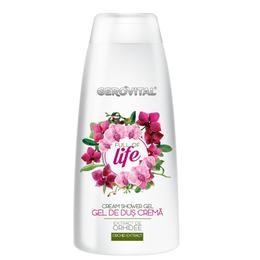 Gel de dus crema - gerovital cream shower gel - full of life, 250ml