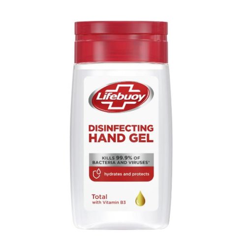 Gel dezinfectant pentru maini la sticla - lifebuoy desinfecting hand gel total, 50 ml