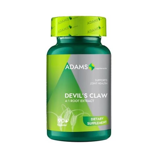 Gheara diavolului devil's claw adams supplements, 90 capsule