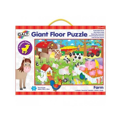 Giant floor puzzle: ferma - 30 piese