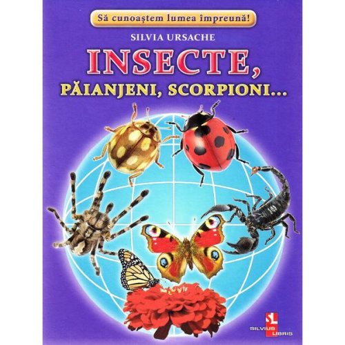 Insecte, paianjeni, scorpioni... - cartonase - silvia ursache, editura silvius libris