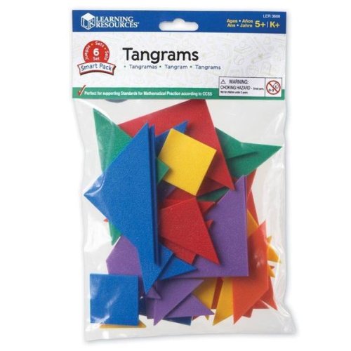 Joc educativ de logica tangram - learning resources