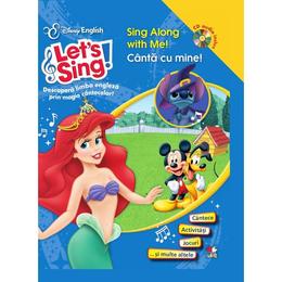 Let's sing! - canta cu mine! - sing along with me! - carte+cd, editura litera
