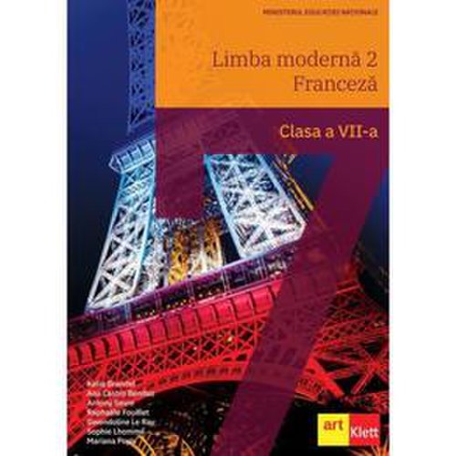 Limba franceza. limba moderna 2 - clasa 7 - manual - katia brandel, editura grupul editorial art
