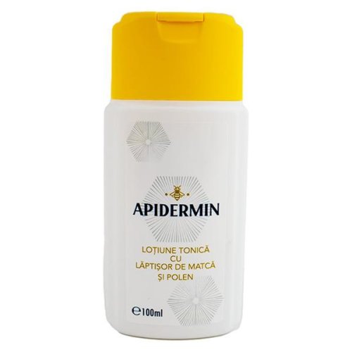 Complex Apicol Veceslav Harnaj Lotiune tonica pentru fata apidermin, 100 ml