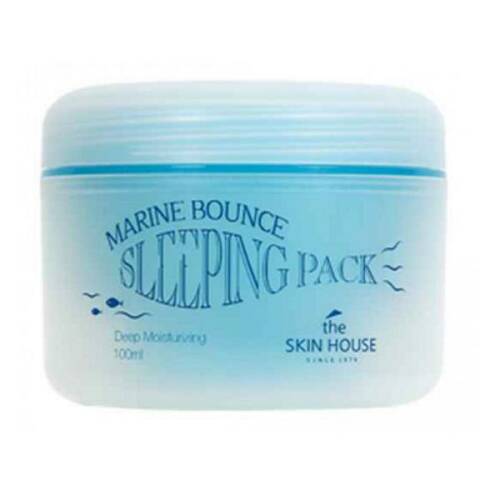 Masca gel pentru fata hidratanta the skin house marine bounce sleeping pack, 100 ml