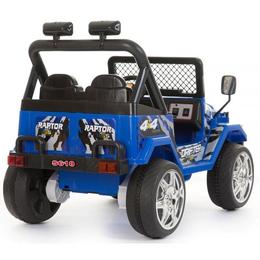 Masinuta electrica cu roti din cauciuc drifter jeep 4x4 blue