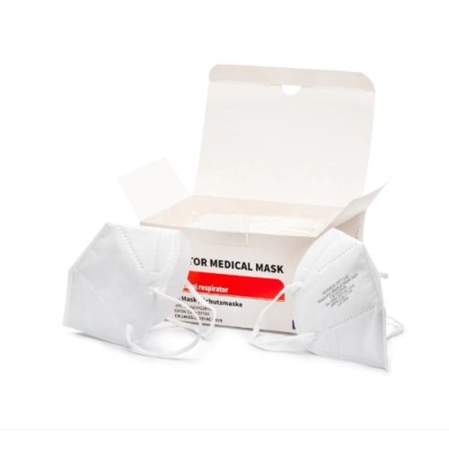 Masti de protectie respiratorie, hermes gift, tip iir, 5 straturi, albe, 20buc