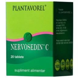 Nervosedin c plantavorel, 20 tablete