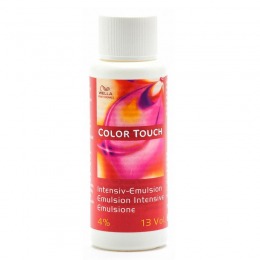 Oxidant vopsea fara amoniac 13 vol - wella professionals color touch activating emulsion 4 % 60 ml
