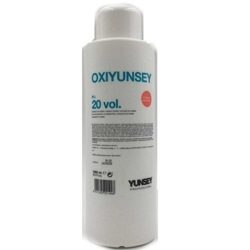Oxidant - yunsey professional oxidant cream, 6% - 20 vol, 1000ml