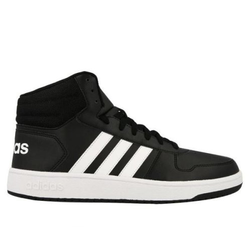 Pantofi sport barbati adidas hoops mid 2.0 bb7207, 43 1/3, negru