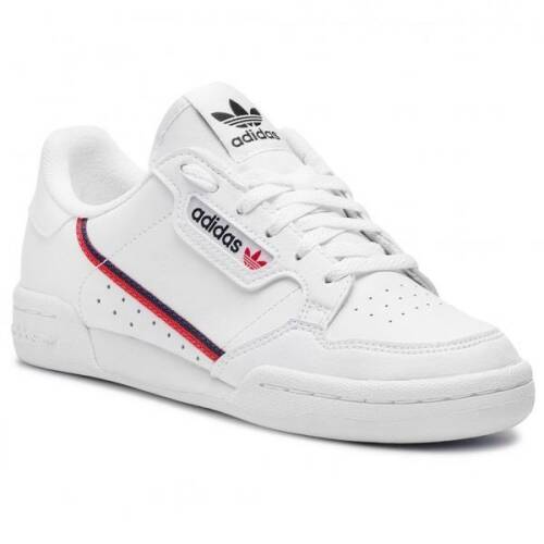 Pantofi sport copii adidas continental 80 f99787, 36, alb