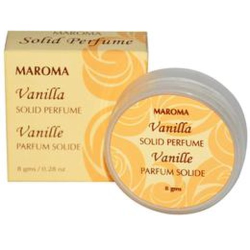 Parfum solid cu vanilie maroma, 8g