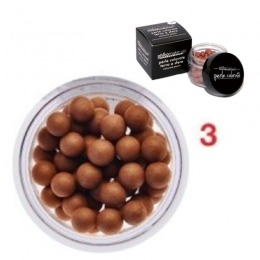 Perle colorate - cinecitta phitomake-up professional terra a sfere coloured pearls nr 3