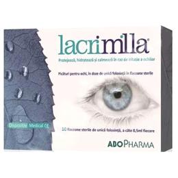 Abopharma Picaturi pentru ochi lacrimilla abo pharma, 10 x 0.5ml