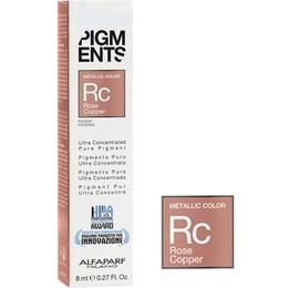 Pigment concentrat roz aramiu metalic - alfaparf milano ultra concentrated pure pigment metallic color rose copper 8 ml