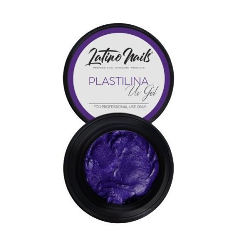 Plastilina 4d purple 2 modelat direct cu mana, latino nails, mov, 5 ml